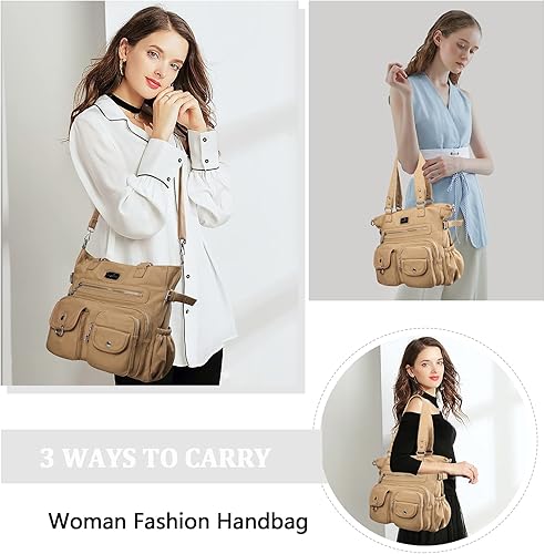 Miniatura 7 de Angel Kiss Bolsos de mano para mujer, bolsos de cuero sintético PU, bolsos de hombro para mujer, bolsos de bolsillo PU, Bags, Pockets