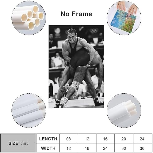 Miniatura 2 de Aleksandr Karelin - Póster de lucha libre para pared, impresiones artísticas para decoración de pared, decoración de habitación, decoración de