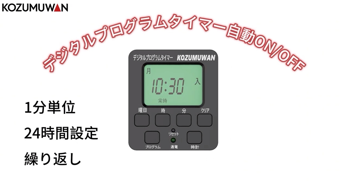 Amazon.co.jp: コンセントタイマー デジタル液晶ディスプレイ 大画面