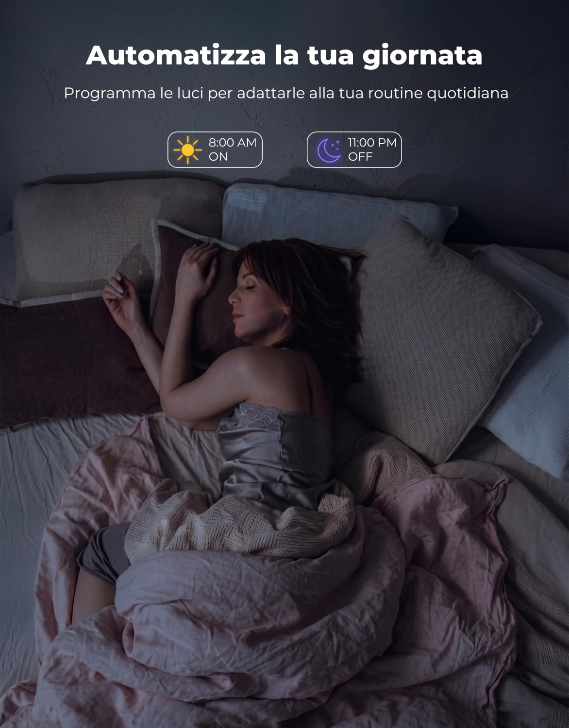 Plafoniera LED Smart a 3 Anelli, Lampadario Moderno Dimmerabile con App/Alexa/Telecomando, Luce da Soffitto 19W 1900LM (3000K-6500K) – Installazione Facile per Camera e Soggiorno, Nero