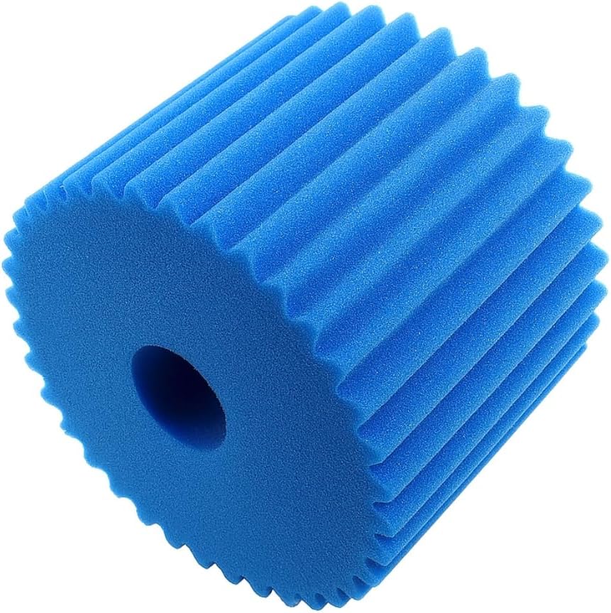 Nispira 506B Foam Dust Filter Replacement for Electrolux Centralux Aerus Central Vacuum 1561,1569,1580,1584,1590,1590A E130 Series, E177A Blue Scalloped, 2 Packs