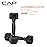 CAP Barbell 3 LB Coated Hex Dumbbell Pair with Black Handle