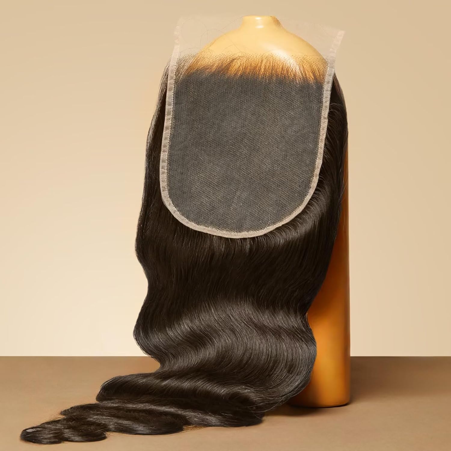 Triippy Raw Hair 6x6 HD Lace Closure Body Wave More Less Shedding than Regular Virgin Hair,0.10mm Ultra-Thin 6x6 Swiss Real HD Lace with 100% Raw Cambodian Human Hair(20 Inch)