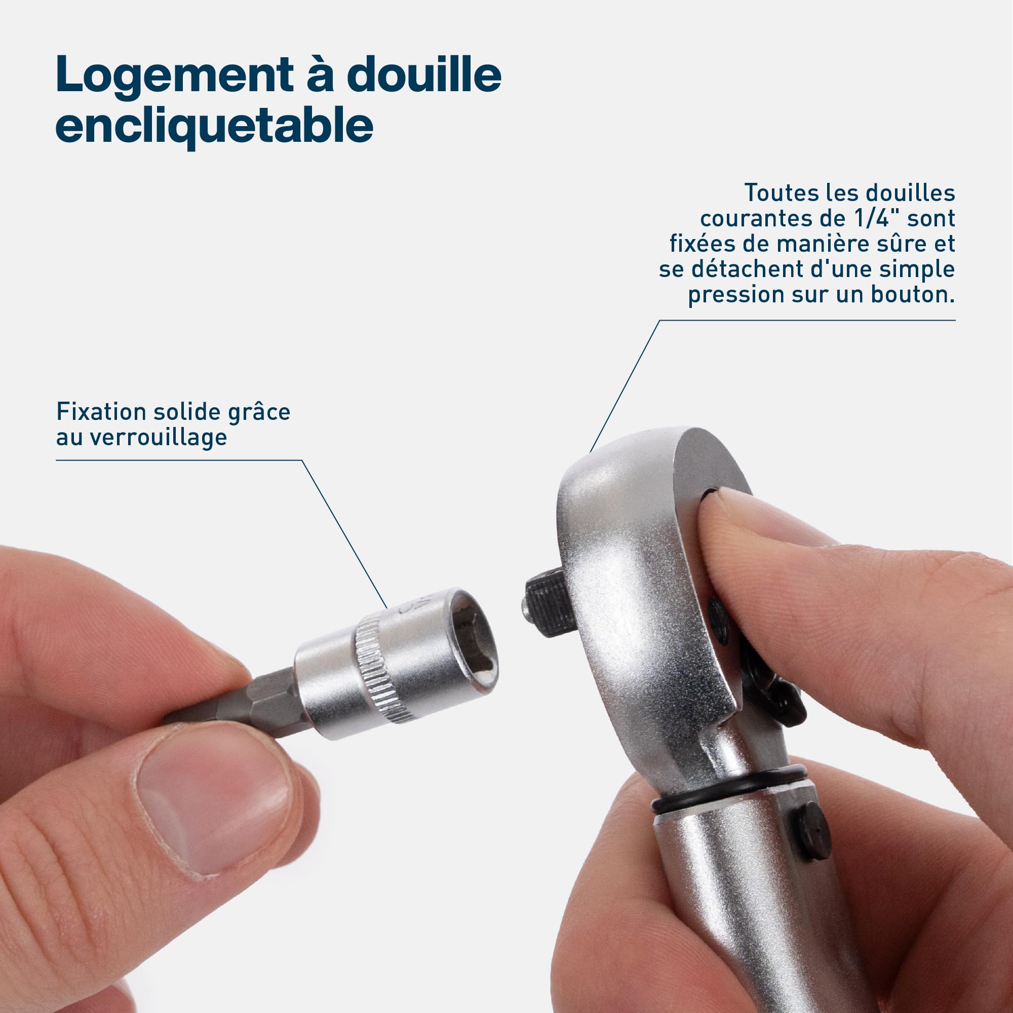 Lot de 15 clés dynamométriques 1/4" et clés à douille avec 4-24 Nm pour vélo, moto, etc. | Clé dynamométrique petite | Jeu d'outils Tim Torque Pro 70005