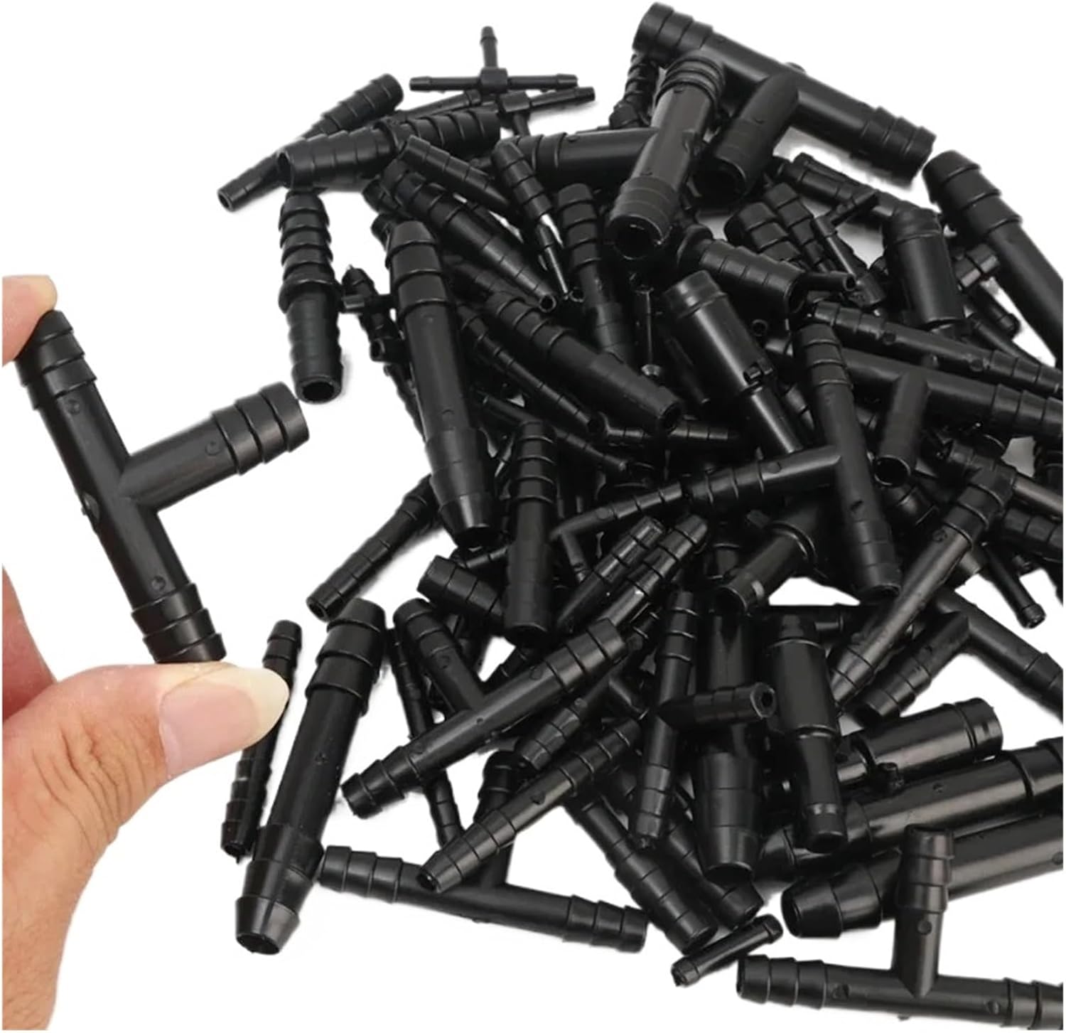 coolant hose connector 128-Piece Car Hose Connector Assortment Set, Compatible With Cooling And Fuel Systems