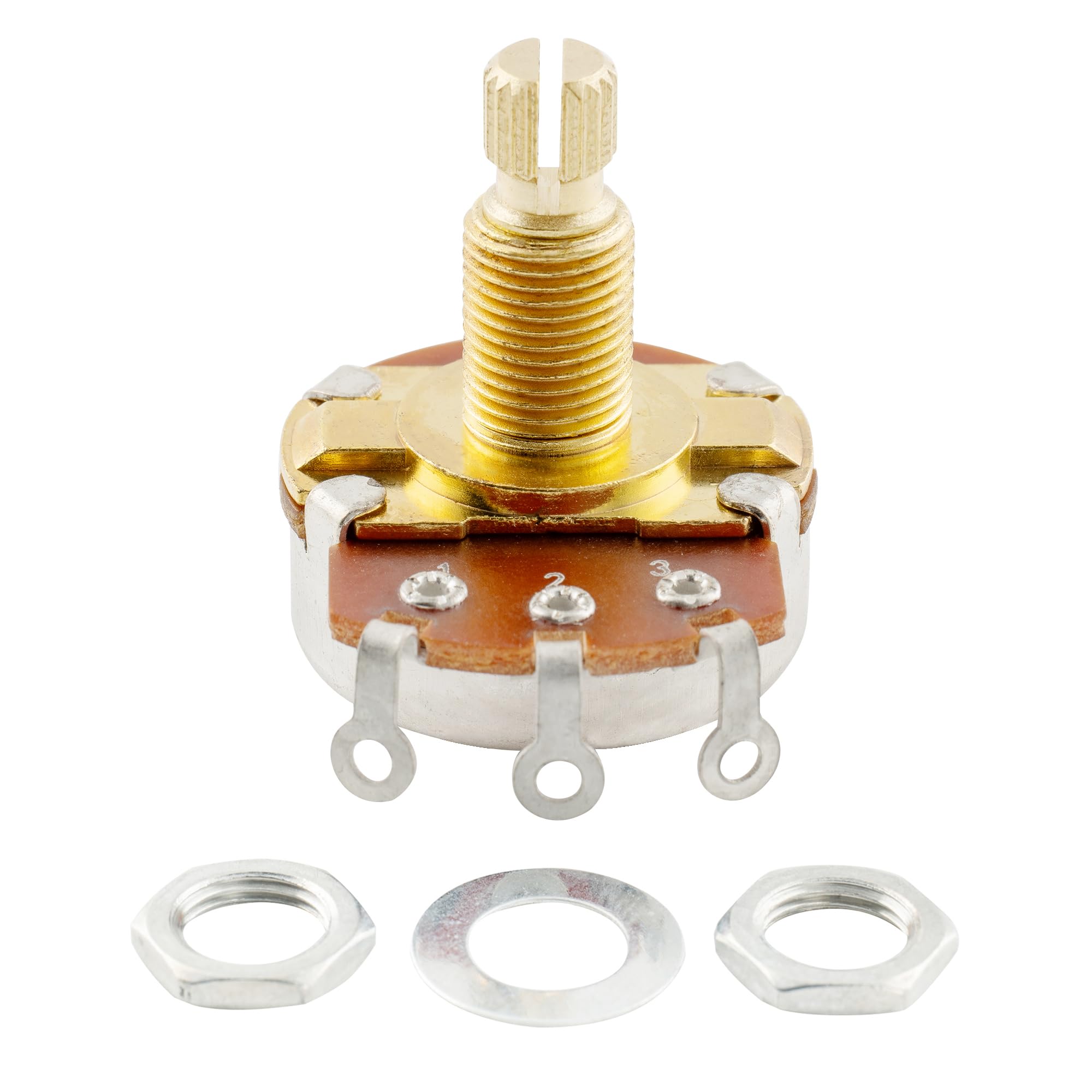 Amazon.com: Musiclily Pro Brass Shaft Full Metric B500K Guitar