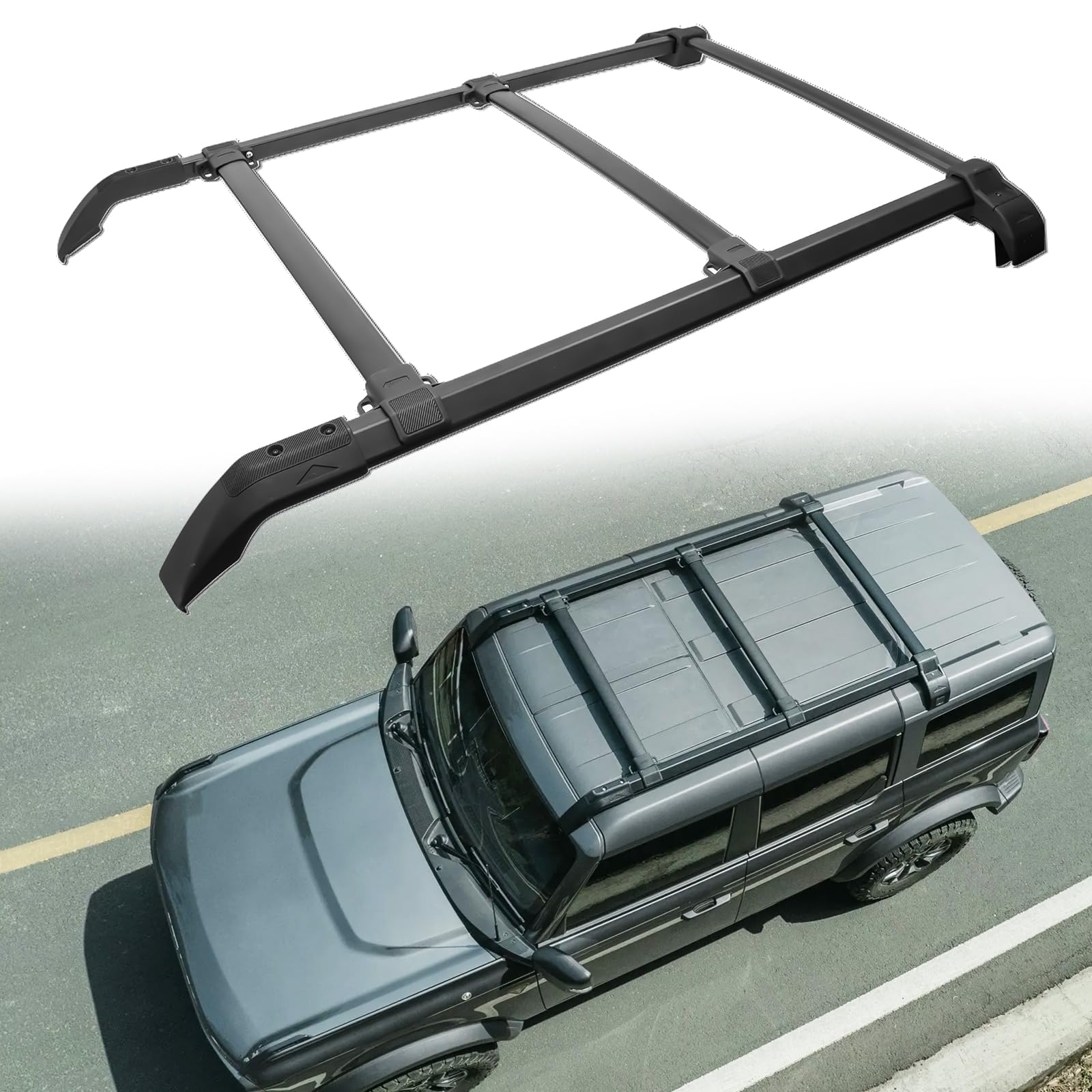 Broaddict 5-Piece Roof Cross Bars