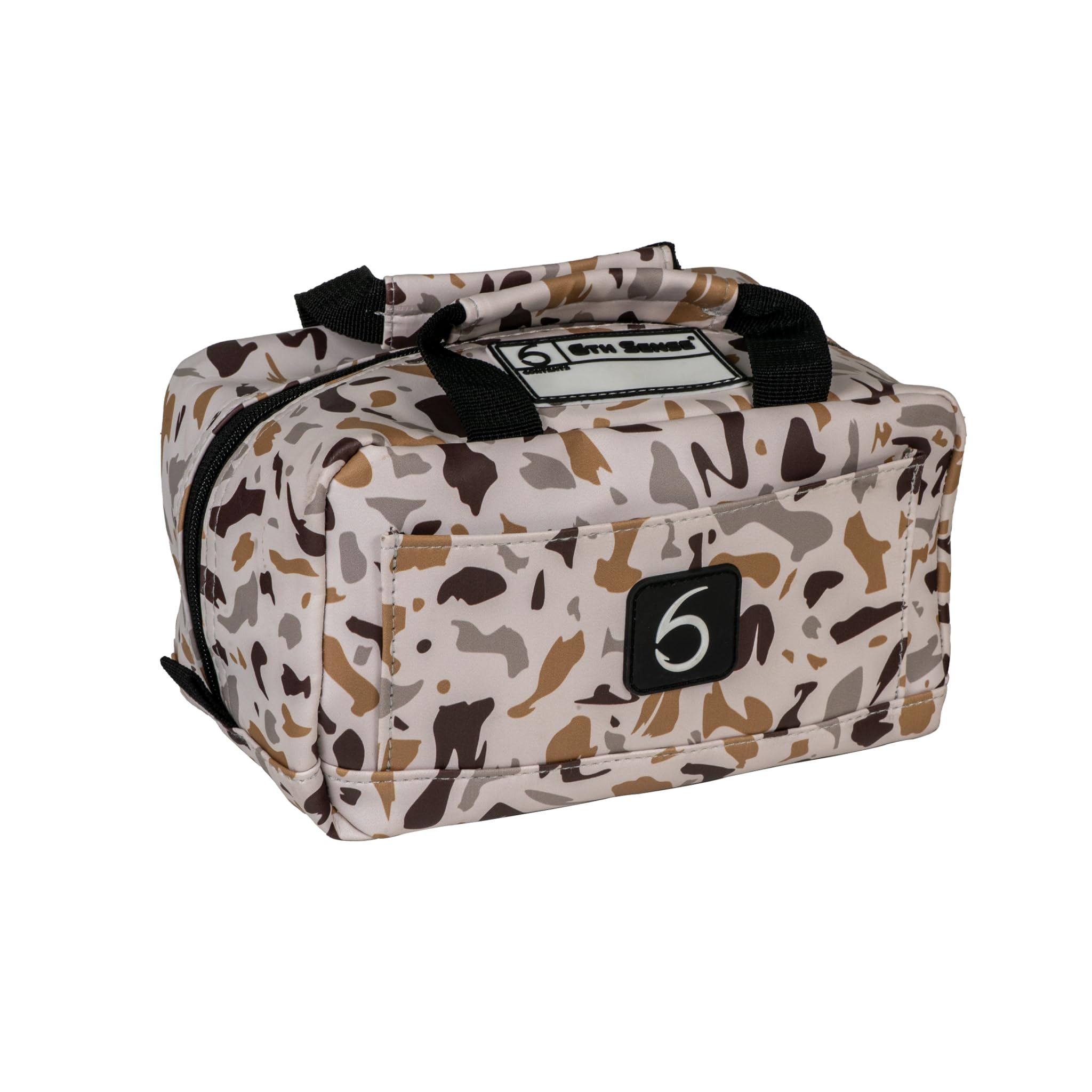 6th Sense Fishing Small Bait Bag – Durable Soft-Sided Storage for Bass Fishing, Salt Water, and Crappie Fishing (Underland - Peppergrass)