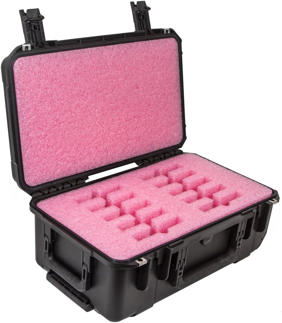 CasePro CP-HD-10PACK Universal Hard Drive 10 Pack Carrying Case (Black)