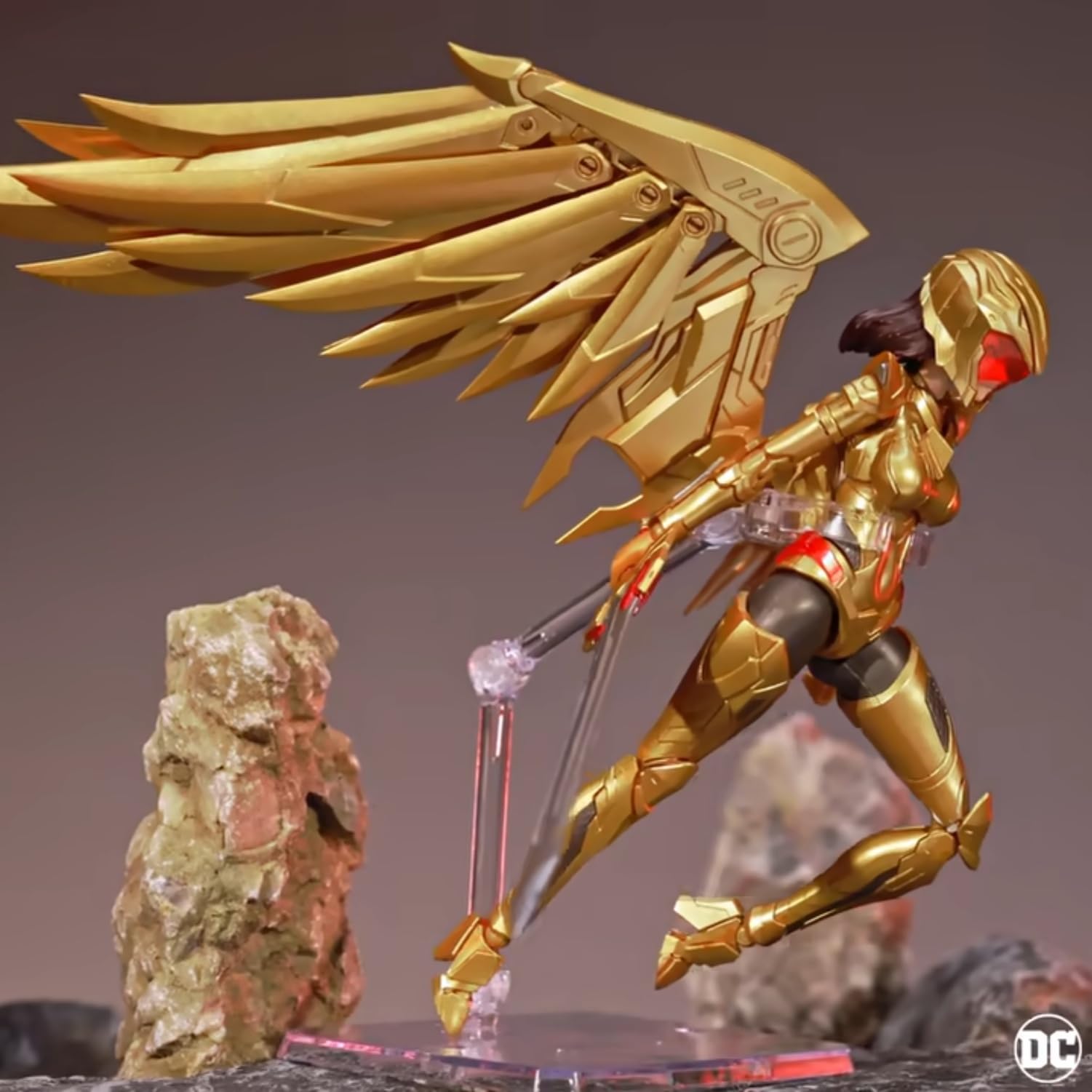 Amazon | 将魂姫 MS GENERAL＆DC ワンダーウーマンゴールド鎧 戦甲 素 