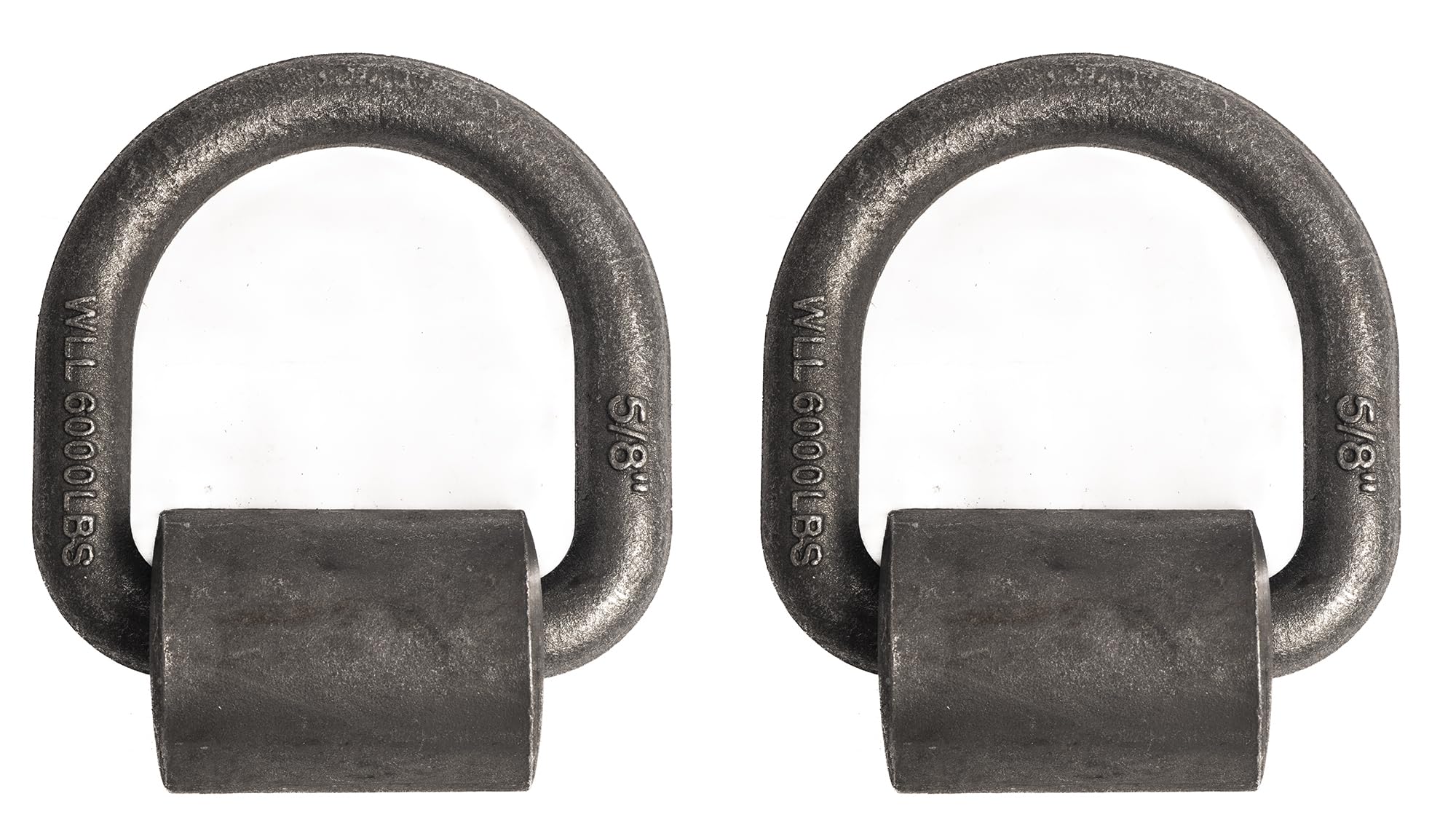 Hi Gear, cinghia a cricchetto con anello a D saldato, capacità di carico di 8,16 cm, 10 pezzi