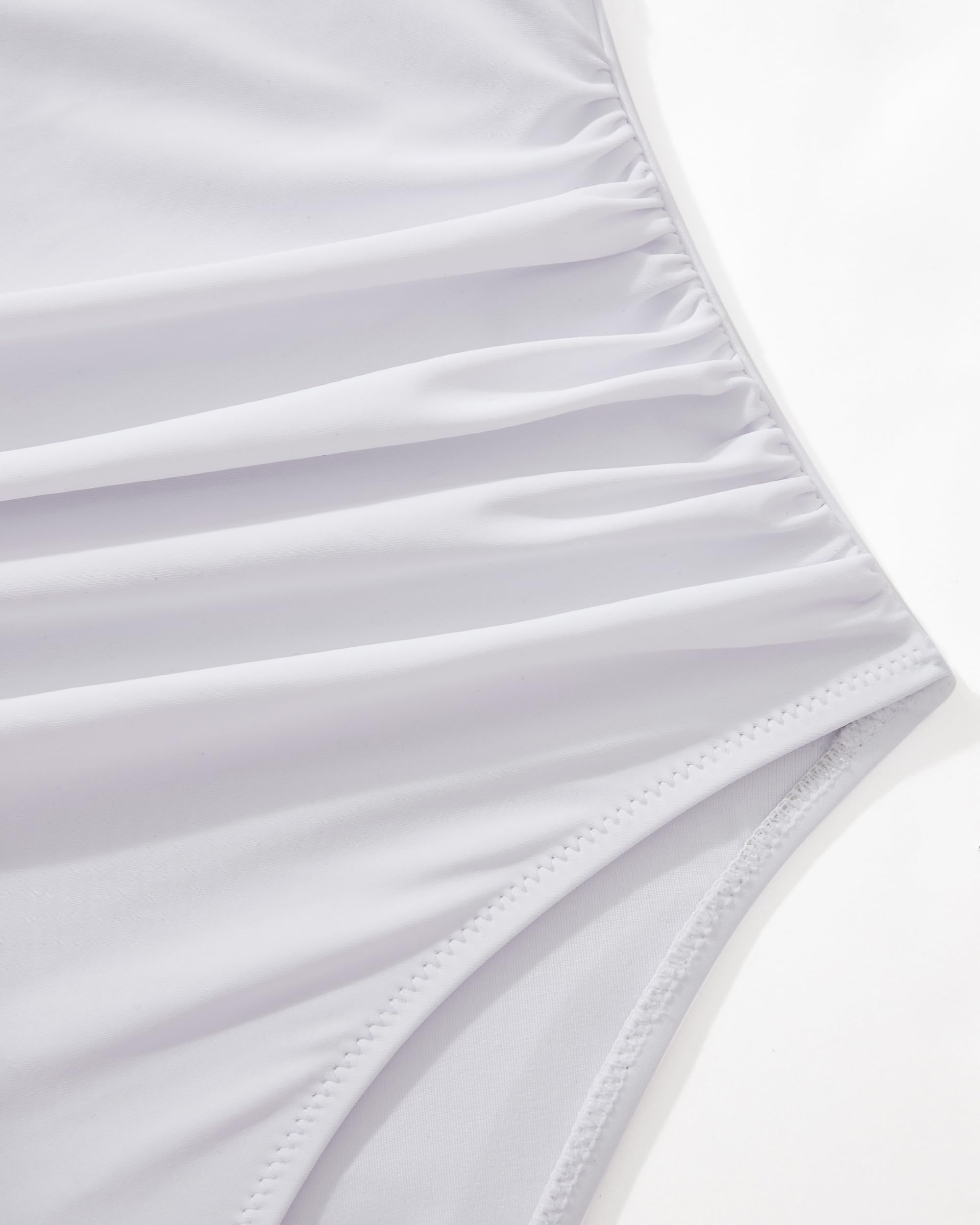 DOULAFASS Costume da bagno da donna con scollo a V, sexy, costume da bagno intero