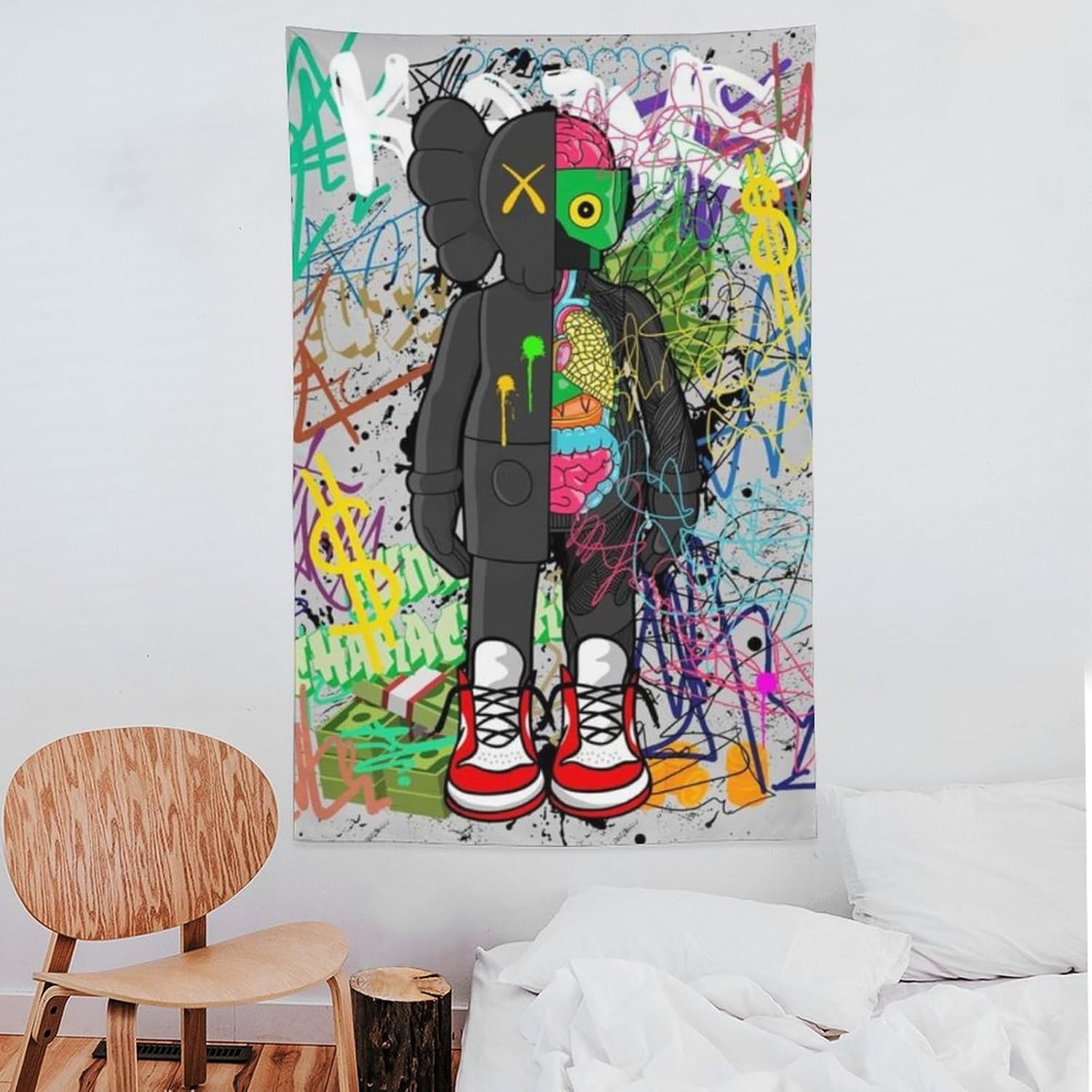 絵画/近代ポップアート/巨匠/KAWS (カウズ) /インテリアアート/額装品 絵画/近代ポップアート/巨匠 /KAWS (カウズ) /インテリアアート/額装品