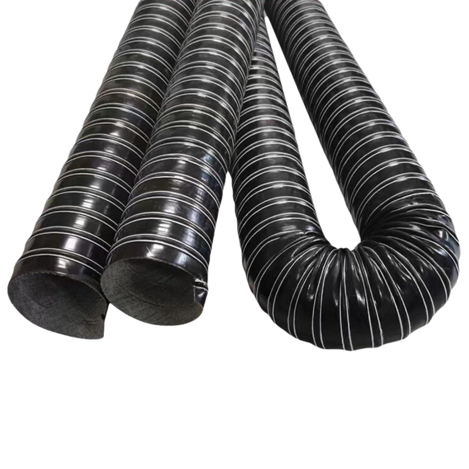 Manguera De ExtraccióN Flexible​,Tubo Flexible De Salida De Aire,Tubo Secadora Universal,Tubo Extractor De Aire Acondicionado,Conducto De Aire De Silicona Resistente Al Calors