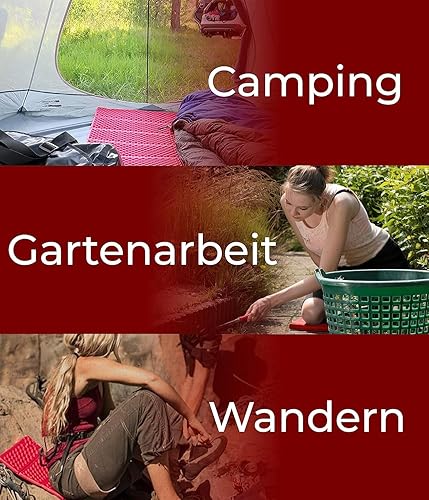 Miniatura 5 de 1 almohadilla de espuma impermeable plegable portátil para acampar al aire libre, senderismo, picnic, colchoneta de espuma para dormir para camping,