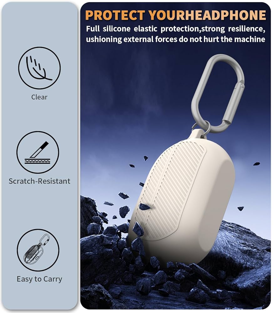 Amazon.com: WADVCU for Beats Solo Buds(2024) Case Cover with