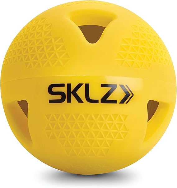 SKLZ Premium Impact LimitedFlight Training Baseballs, 6Pack, Yellow