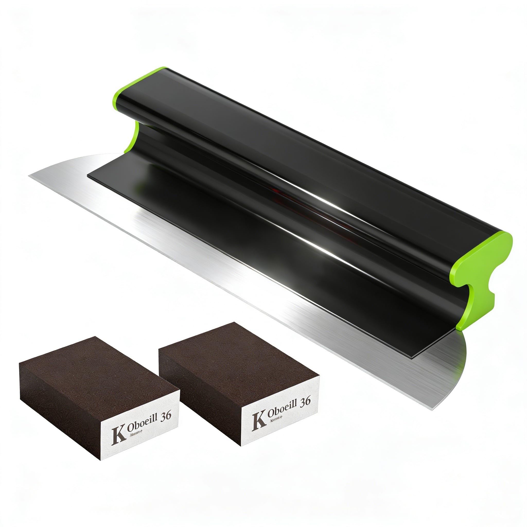 Couteau à Enduire Professionnel 40 cm - Spatule en Acier Inoxydable pour Plâtrage