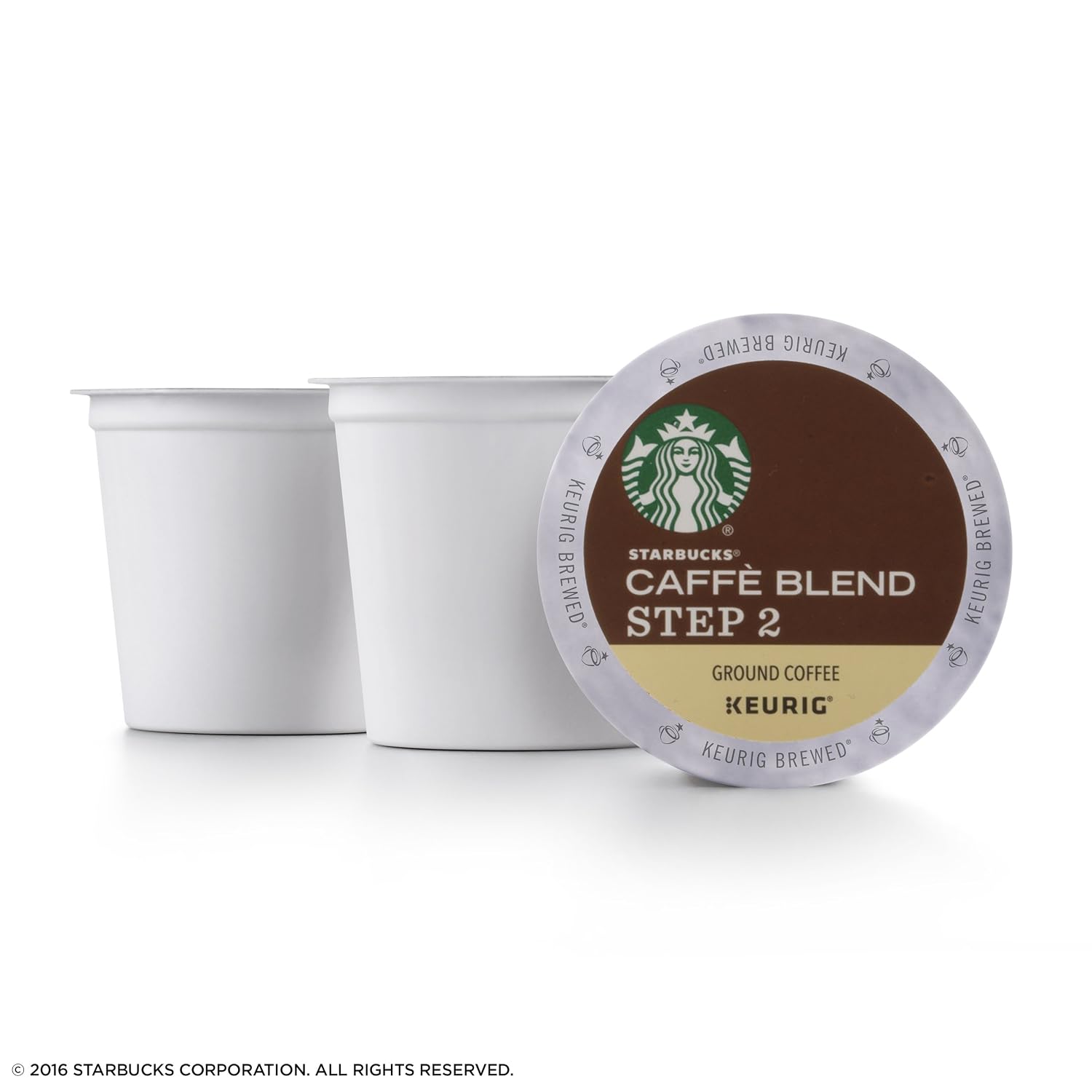 Starbucks Medium Roast K-Cup Coffee Pods, Caramel Caffè Latte for Keurig Brewers, 6 Count (Pack of 4)