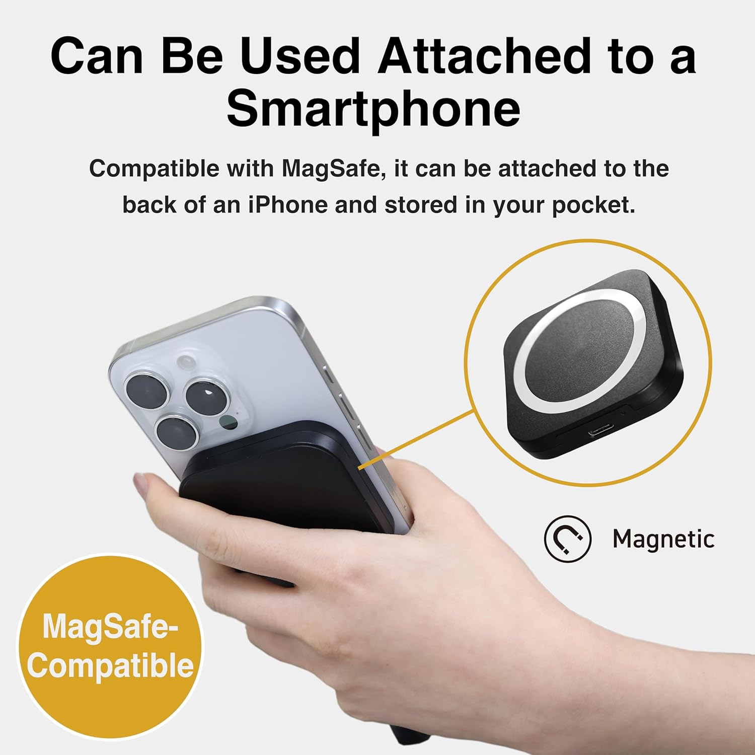 Eclipse E40 External SSD 1TB USB4 Thunderbolt 4 Compatible Ultra-Lightweight Portable Storage with MagSafe Support for Windows Mac iPhone and Smartphones SE-PS001T2LEL1BF