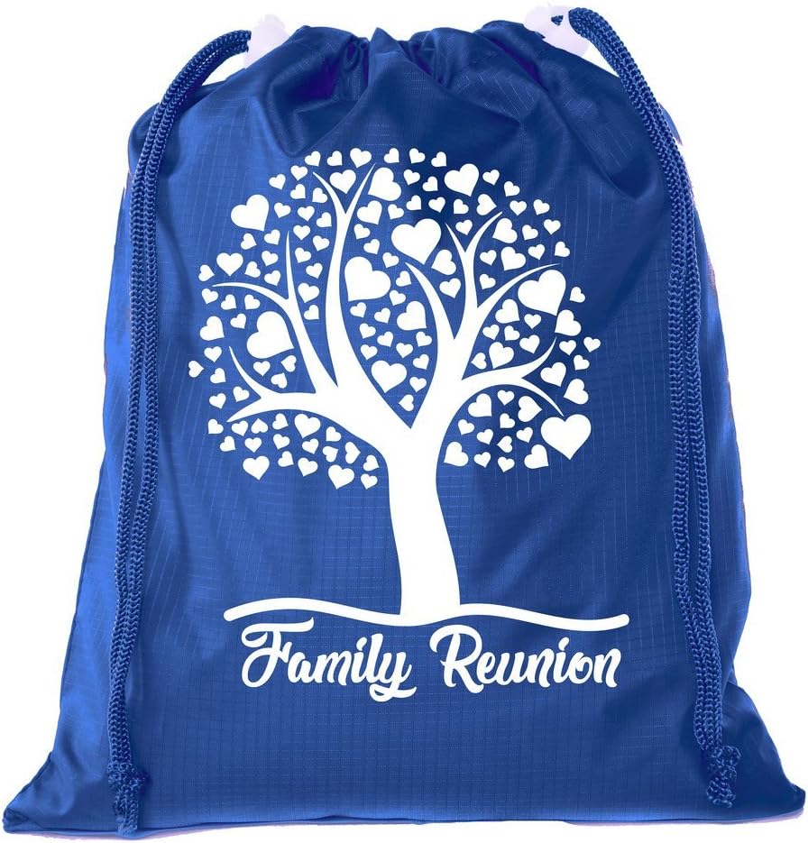 Mato & Hash Family Reunion Gift Bags | Mini Drawstring Bags for Family Reunions, Drawstring Party Favor