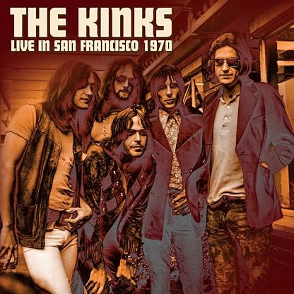 Live In San Francisco 1970 (Limited/Dark Green Vinyl) [Disco de Vinil] por The Kinks, capa do álbum