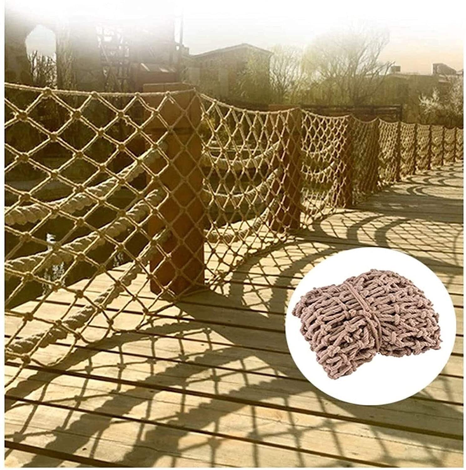 Rete di protezione e sicurezza per bambini, decorativa, anticaduta per bambini, scale, esterni, balcone, recinzione, interni, arrampicata