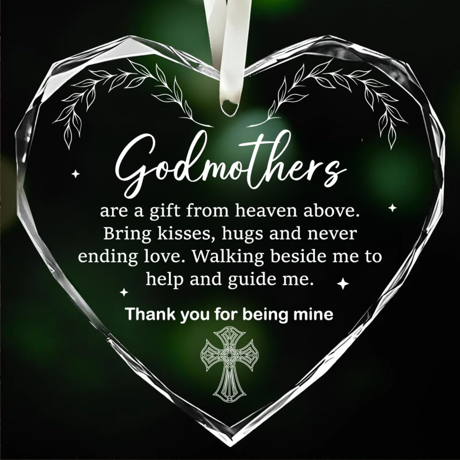 Godmother Proposal Gift - Godmother Gift - Will You be My Godmother - Godmother Gifts for Christmas, Godmother Gifts from Godchild, Godmother Gifts from Godchild - Christmas Ornament 2025 (Godmother)