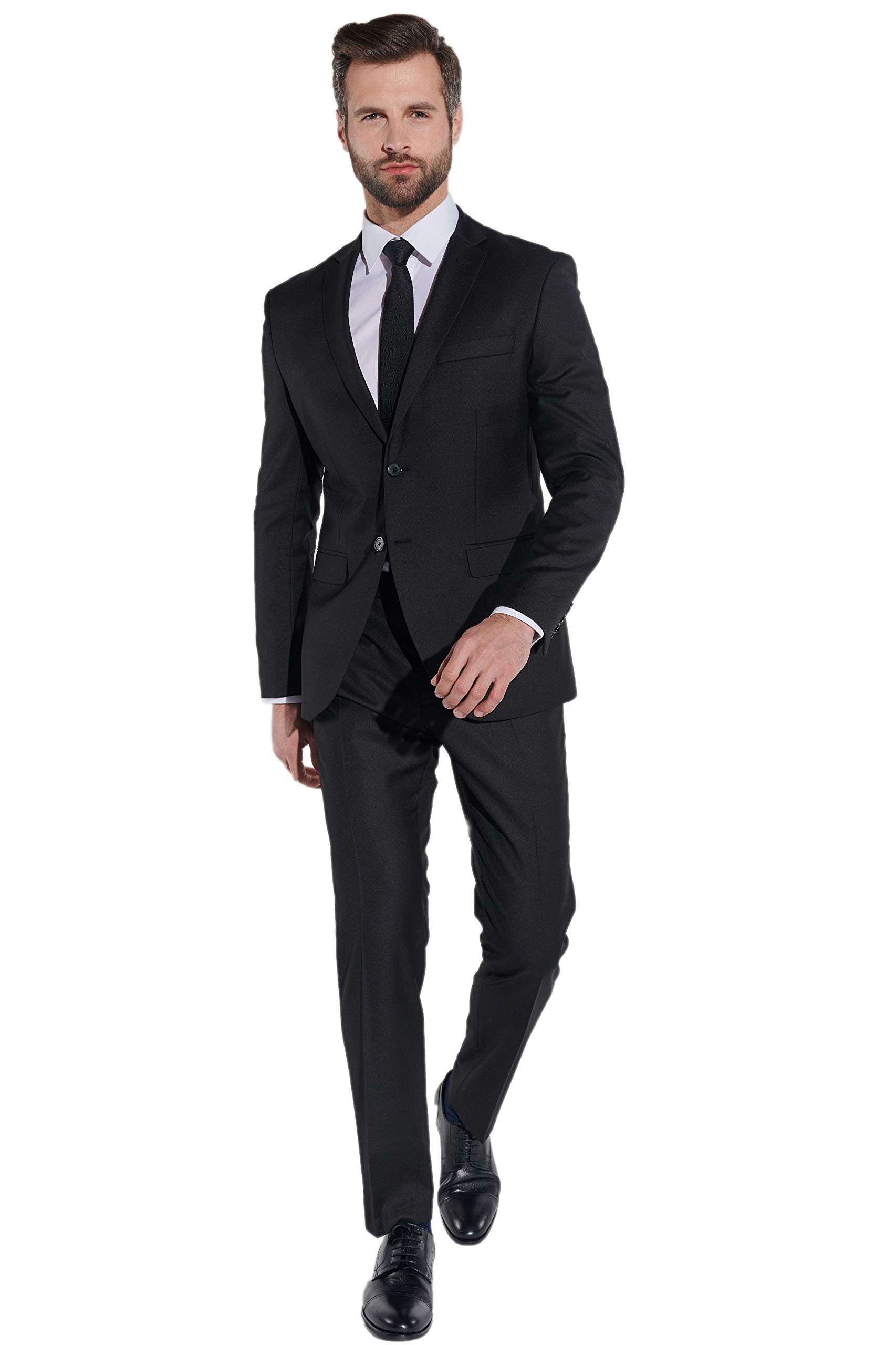 Steffen Klein Herren Designer Anzug - Slim Fit - Zweiteiler Business Anzug
