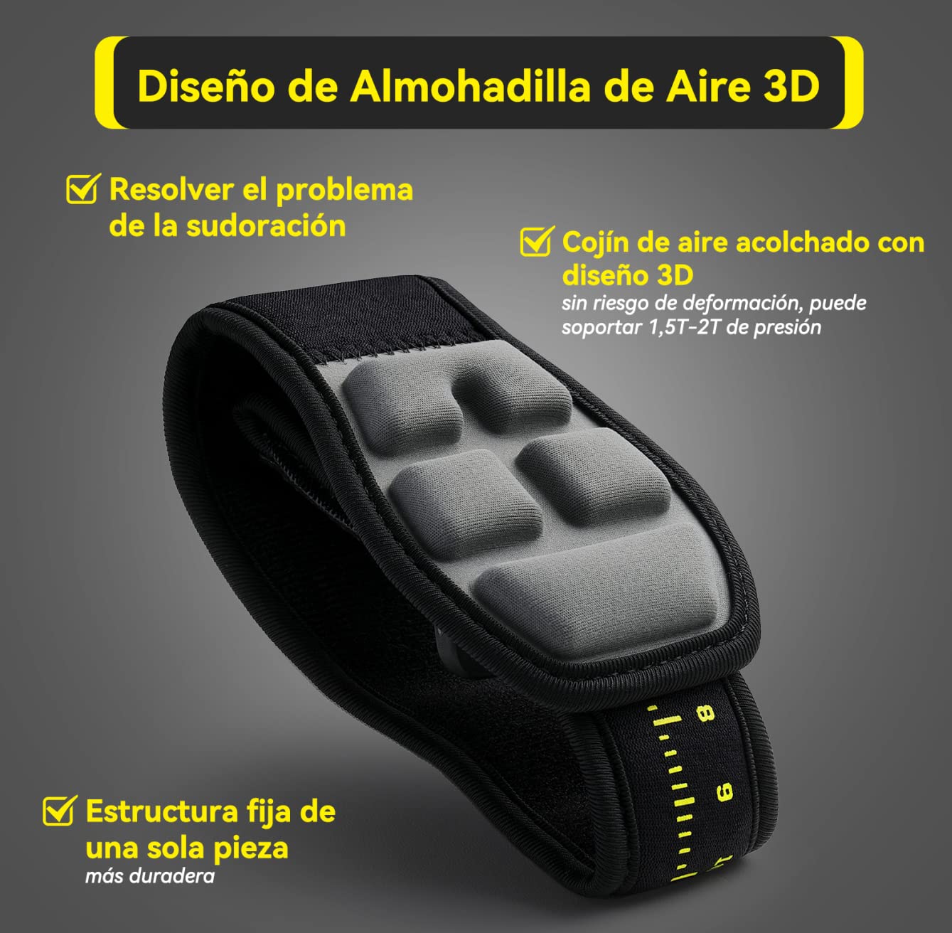 AGPTEK 1 x Coderas Epicondilitis, Cinta de Codo Tenista para Tendinitis Alivio del Dolor, Coderas Ajustable y Antideslizante, Codera Mujer & Hombre para Tenis, Golf, Padel, Gym