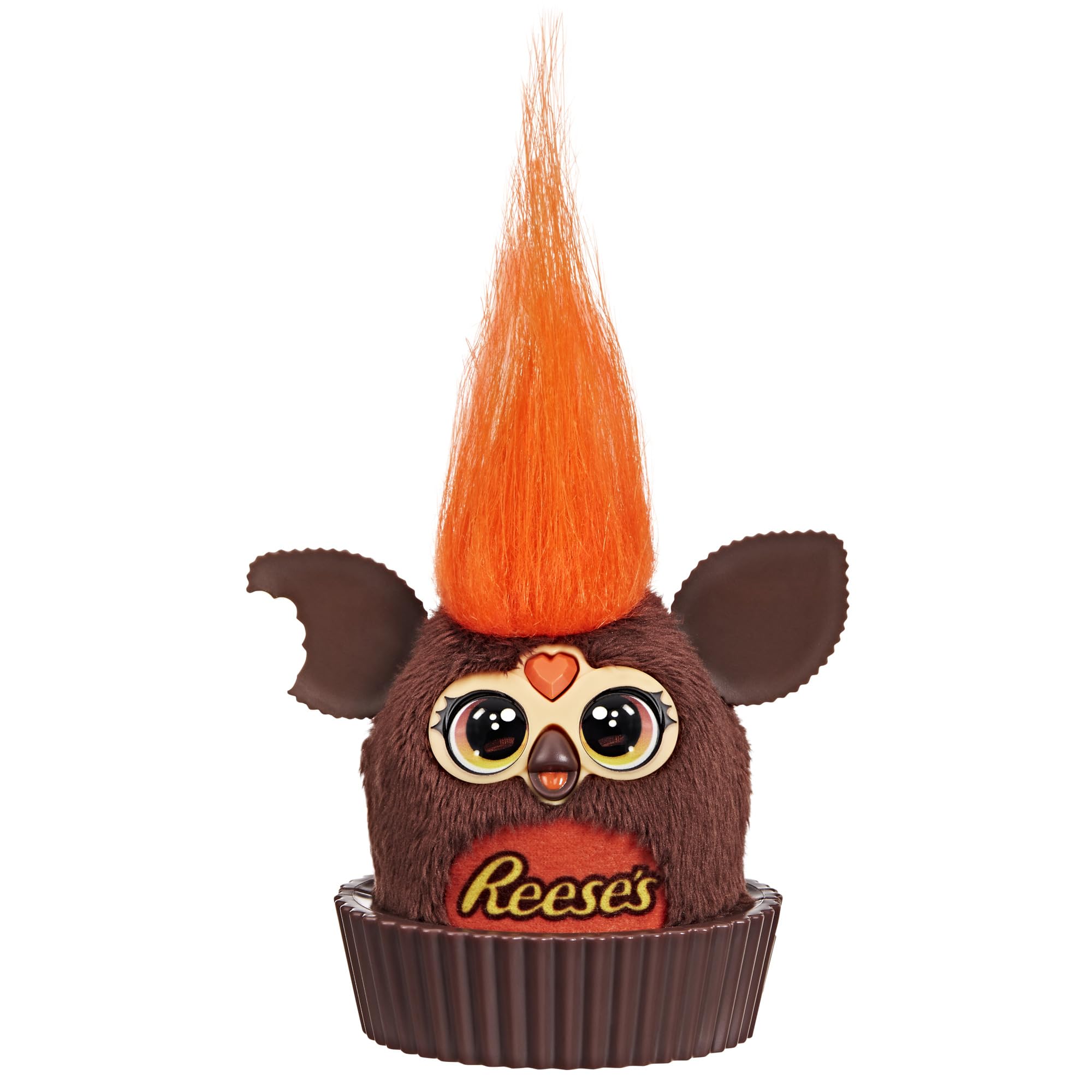 FURBY Furblets REESES Peanut Butter Cup Mini 3-Inch Electronic Plush Candy Toys for Kids 6