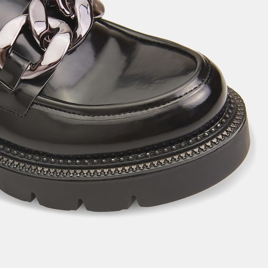 BATA Mocassini Donna Con Tacco 3.2 Cm - Scarpe Eleganti In Pelle Sintetica E Suola Antiscivolo - Foto 7