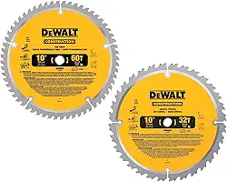 Lâmina de serra de bancada DEWALT DW3106P5, 25 cm