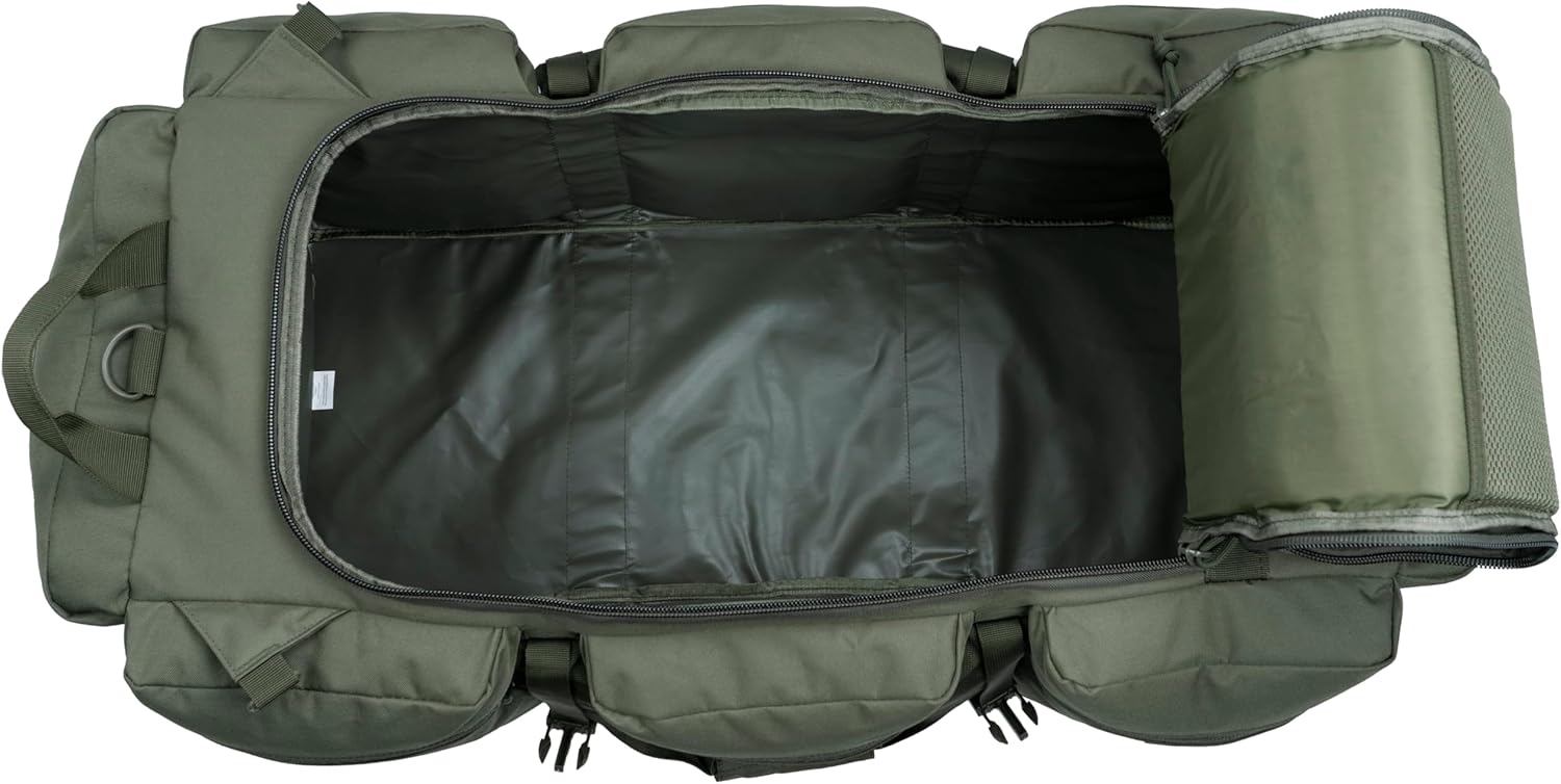 100L Large Military Duffle Bag Deployment Duffel Bag Sports Equipment Travel Luggage Bag with Detachable Backpack Straps… - Image 9