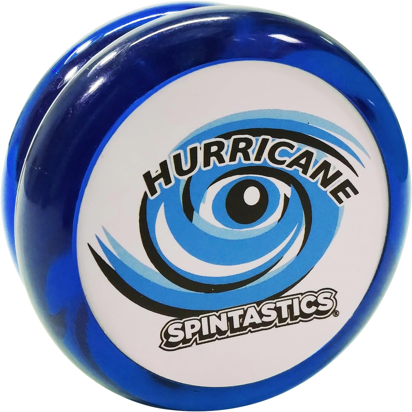 Hurricane Yo-Yo - Classic Wooden Axle Looping YoYo (Blue)