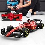 VOLTZ TOYS 1/12 Échelle RC Voiture, compatible avec Ferrari sous licence F1 75 Collection de modèles de voitures de jouets à télécommande pour enfants et adultes, Officiel F1 Marchandise, meilleur cadeau idéal