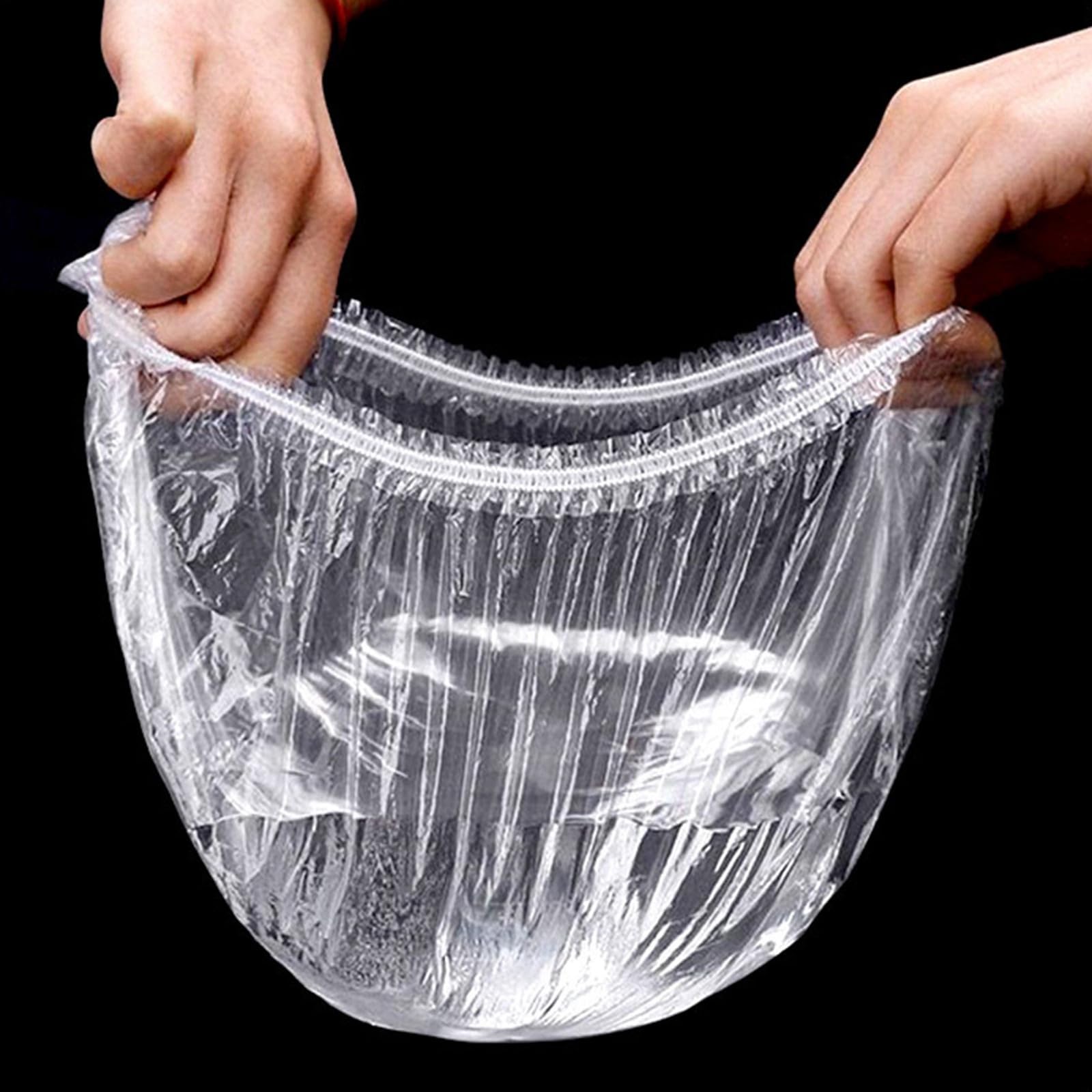 100 Coperchi Elastici Termoretraibili Per Alimenti | Universali Per Ciotole E Piatti | In Polietilene Atossico - 6