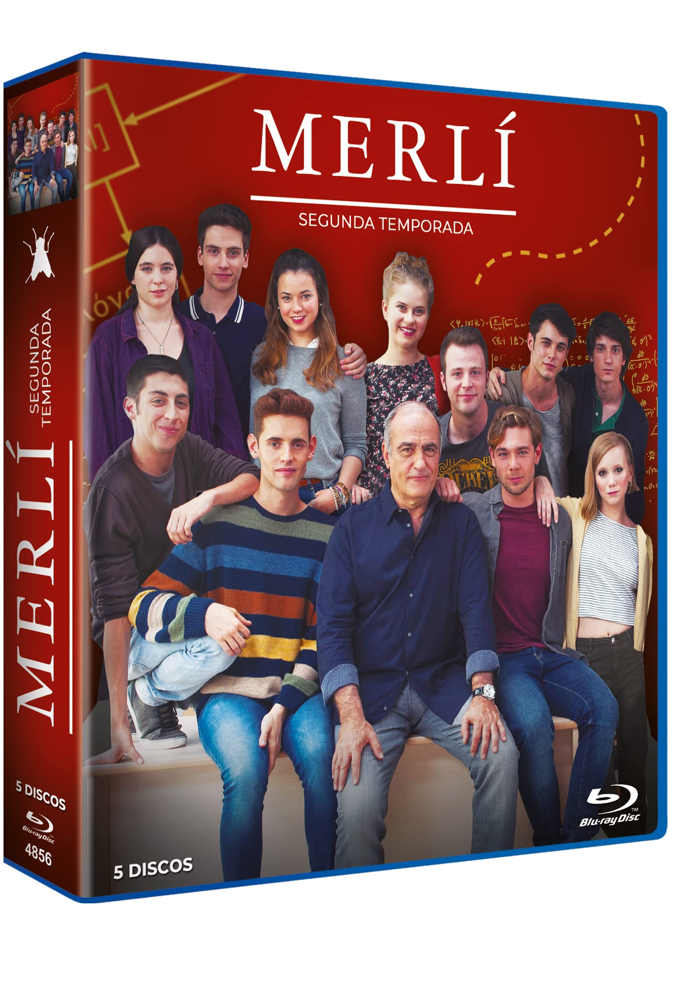 Merlí (Serie de TV) Temporada 2 BLU RAY (5 BDs) [Blu-ray]: Amazon.es:  Francesc Orella, Carlos Cuevas, David Solans, Elisabet Casanovas, Albert  Baró, Pere Ponce, Marcos Franz, Júlia Creus, Pau Poch, Adrian Grösser,  Candela