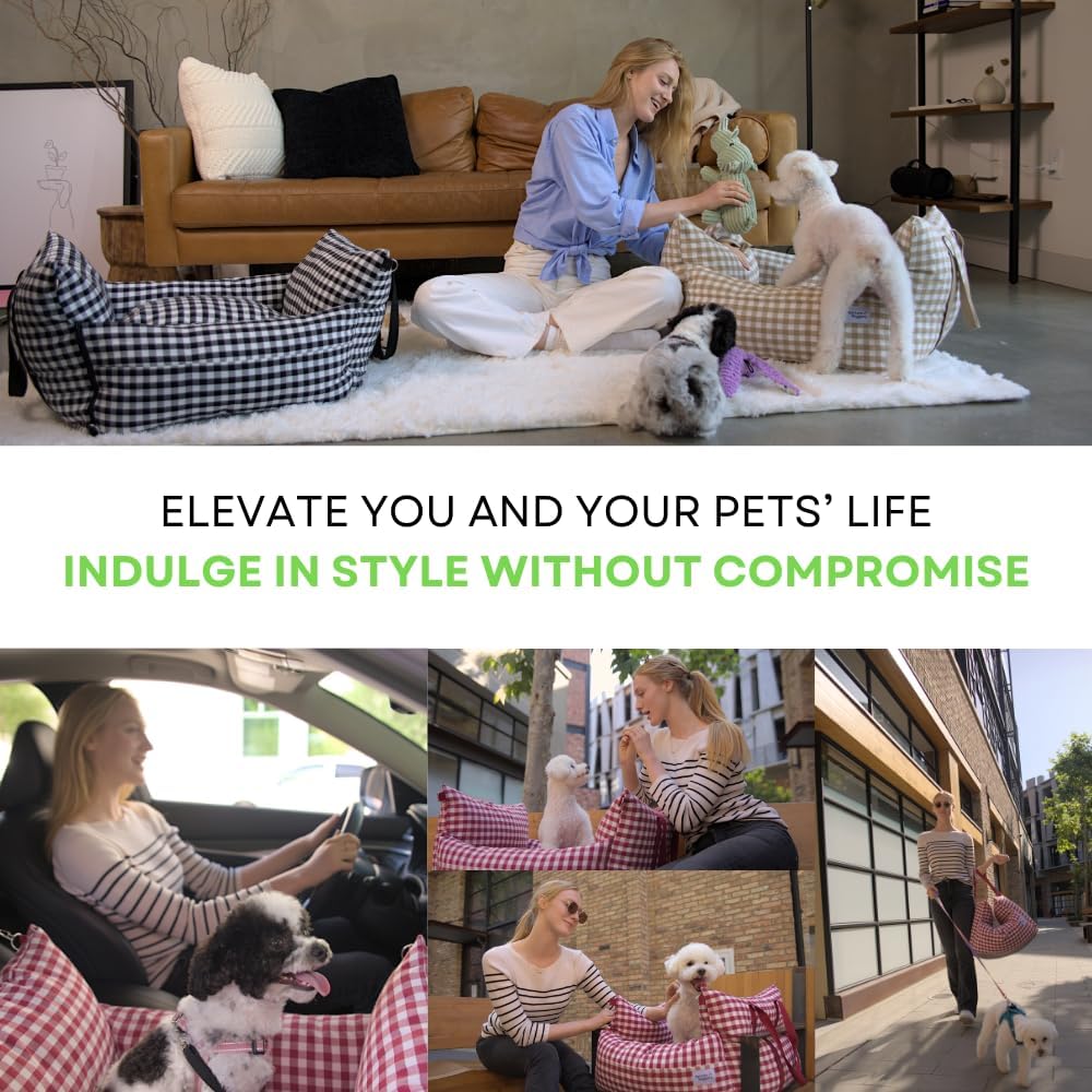 Ultimate Comfort on the Go: Review of the Dog Car Seat & Bed for Small Dogs