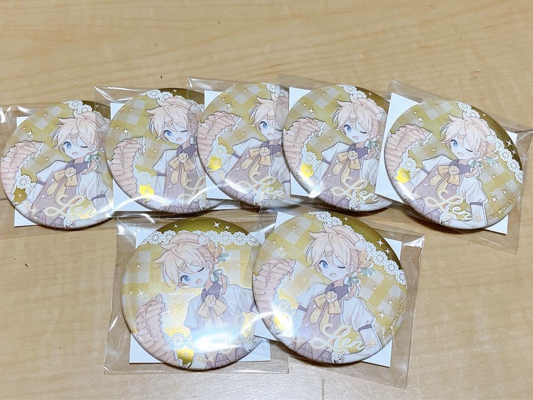 鏡音レン 39Culture スイーツ 缶バッジ 24点セット 新品未使用