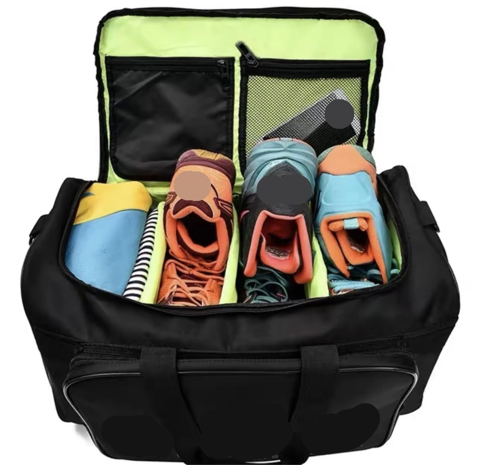Sneaker Tasche Sport Herren-Sporttasche, Damen-Sneaker-Reise-Organizer, multifunktional, Sport-Fitness, multifunktionale Seesack, Schuhtasche mit 3 verstellbaren Verstellmöglichkeiten Dsleaf Sneaker T