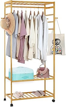 hallway clothes rail