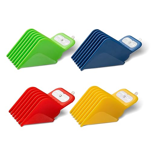 Juego de protectores cortapelos extralargos compatibles con Andis Master, Oster Fast Feed, Andis AAC-1, GC, LCL, ML, PM-1, PM-2, RCAC,RS-1,US-1,