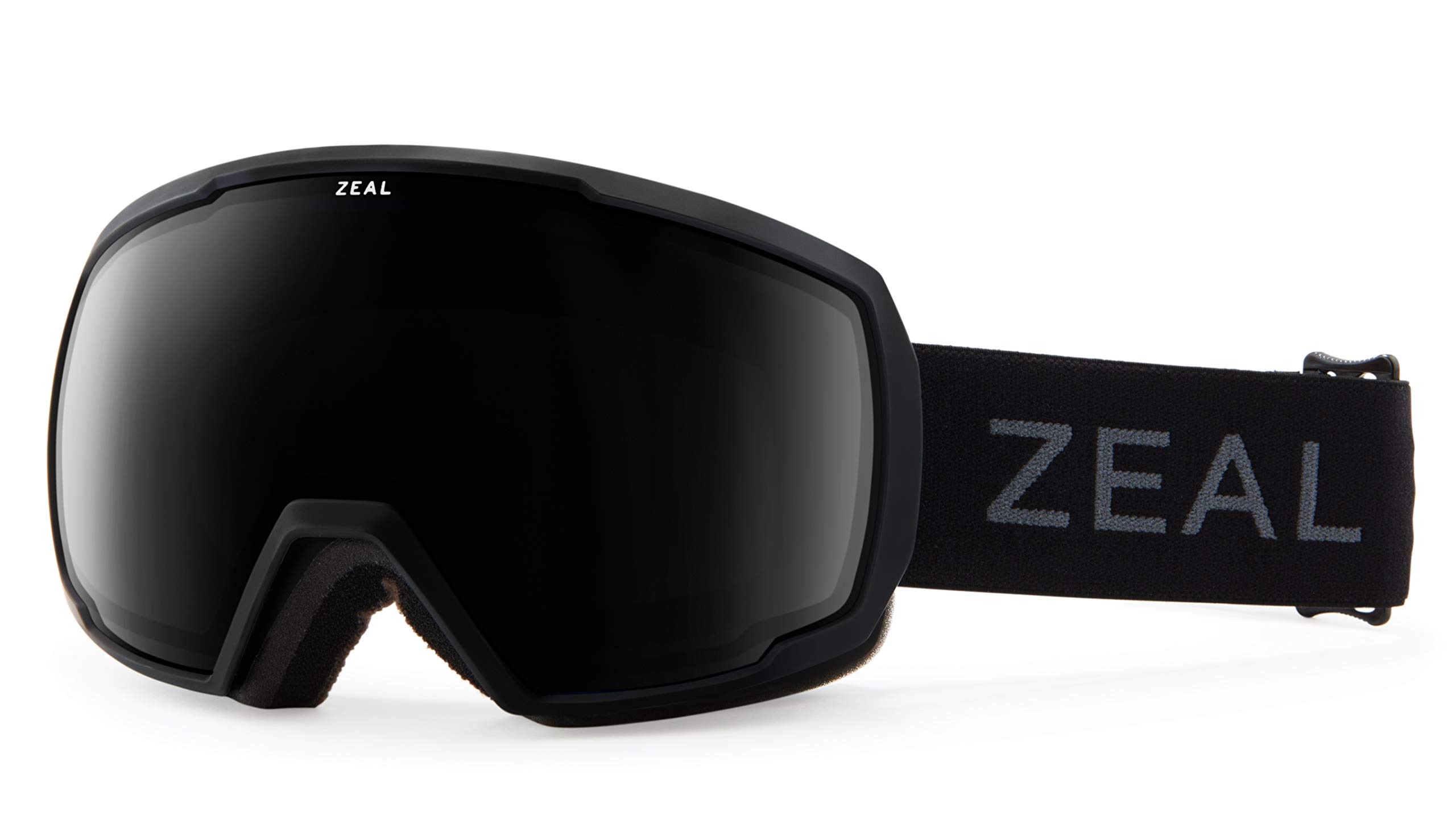 Zeal OpticsNomad - Full Frame Ski & Snowboard Goggles For Men & Women - Dark Night w/Optimum Dark Grey Lens