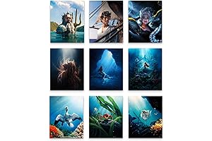 The Little Mermaid 2023: Official Movie Art Prints