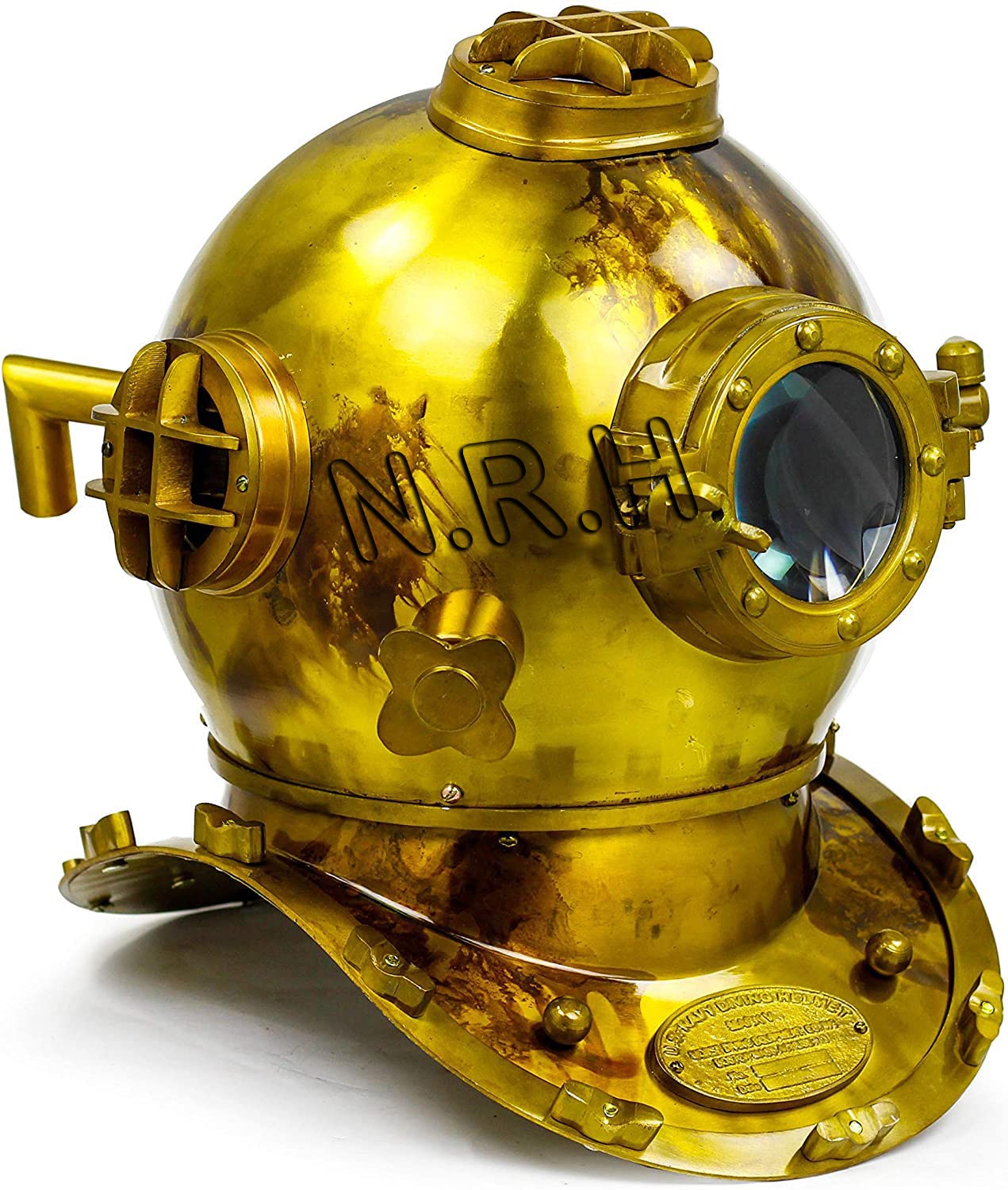 Casco de Buceo | Casco Decorativo de Barco marítimo (Casco de 12 Pulgadas)