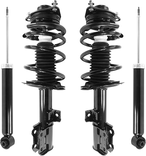 UNITY AUTOMOTIVE 4-11163-259950-001 Kit completo de amortiguadores de repuesto delantero y trasero para Hyundai Genesis Coupe 2010-2016
