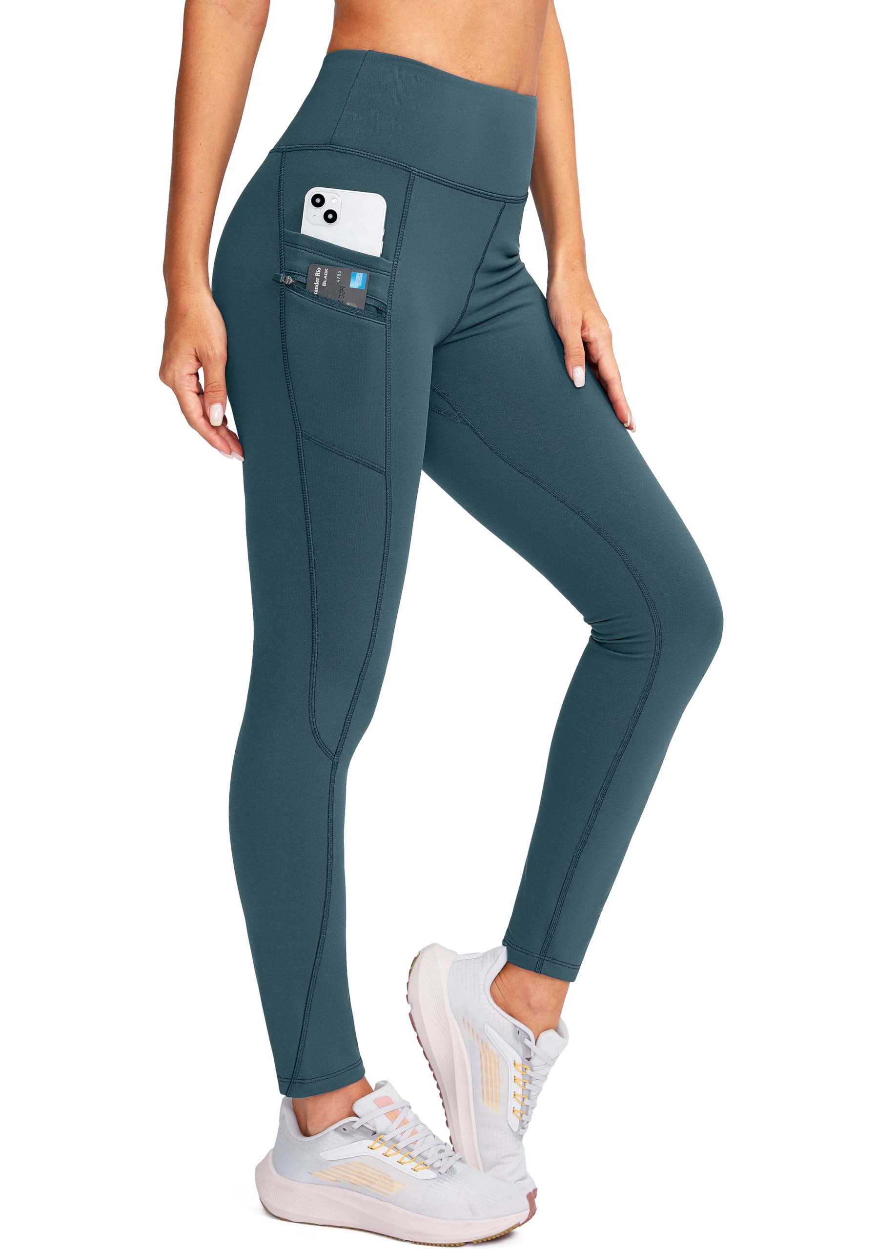 G Gradual Women's Fleece Lined Leggings Thermal Warm Winter Pants
