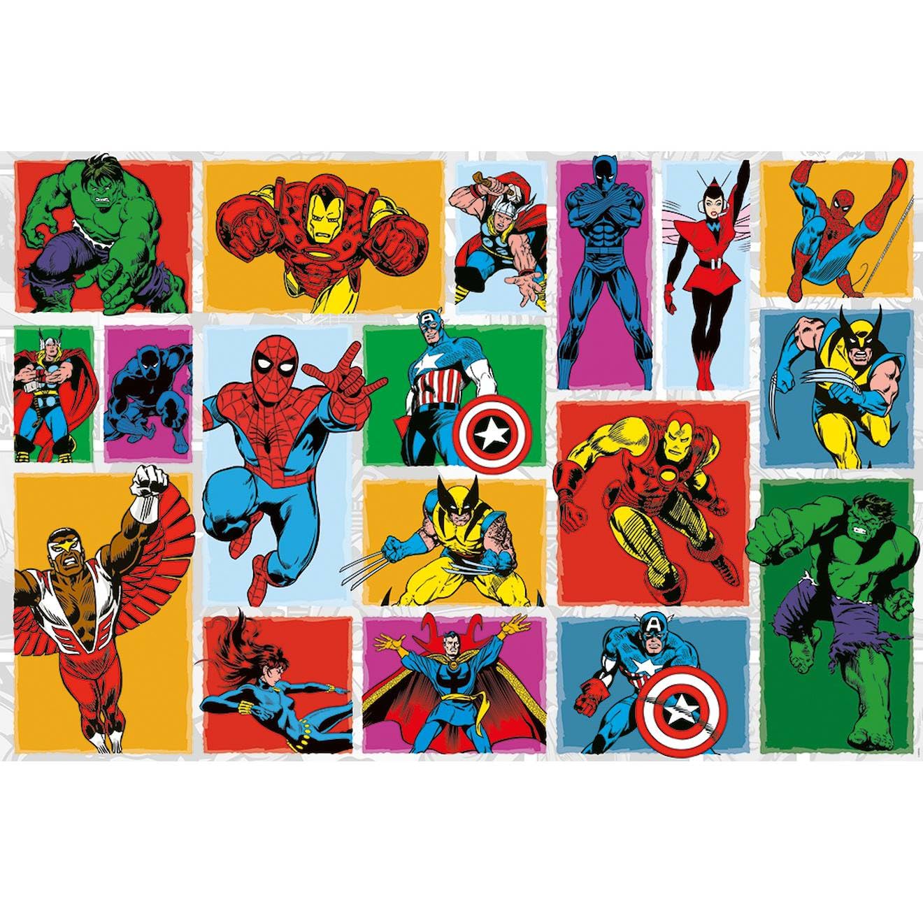 Ravensburger Nathan - 3000-teiliges Puzzle - Retro Marvel - Erwachsene und Kinder ab 14 Jahren - Hochwertiges Puzzle My Heroes Collection - 12001549