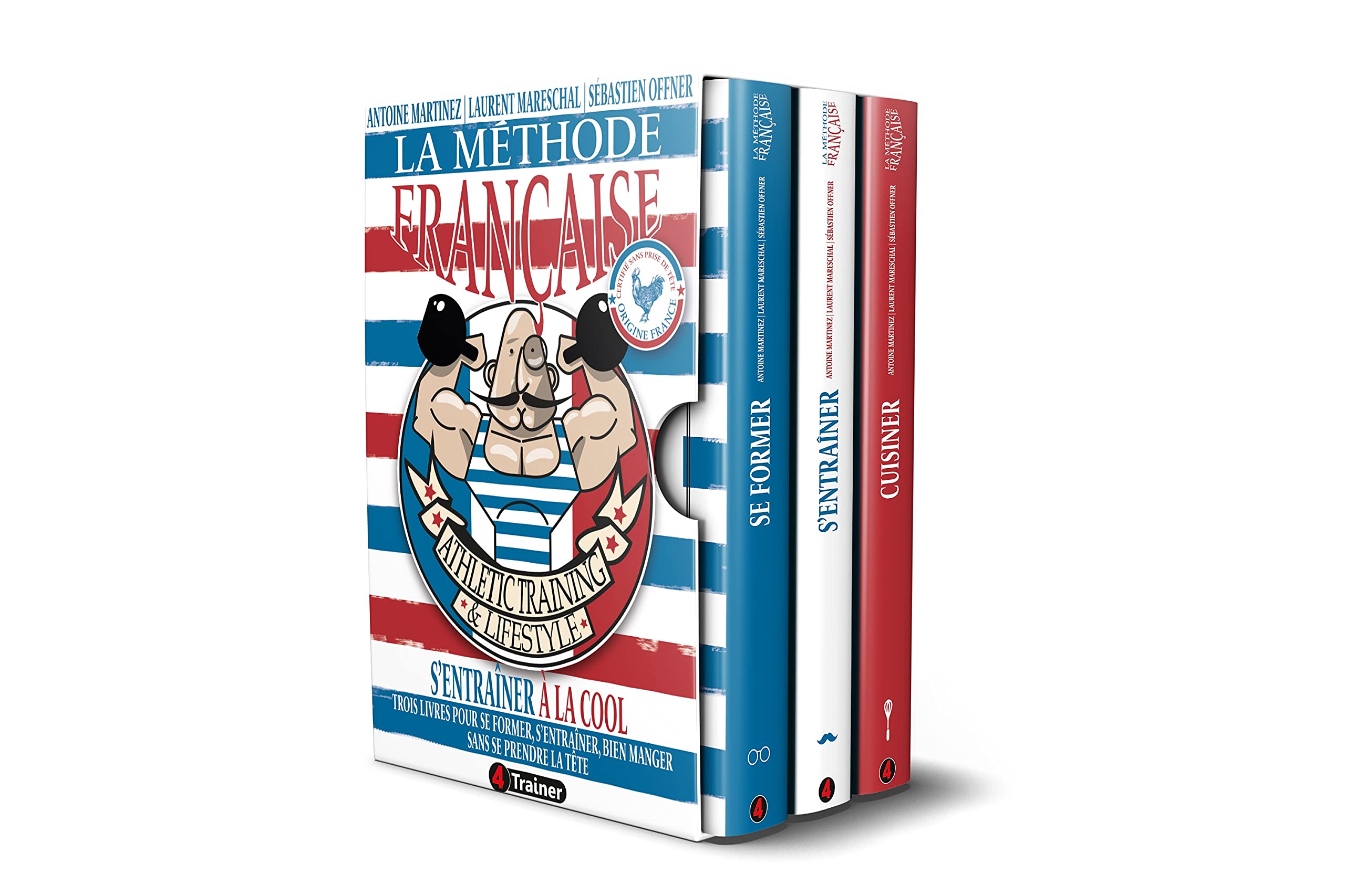 La méthode française Coffret 3 tomes Les recettes ; L'entraînement ; Le concept
